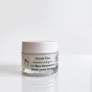 SCRUB VISO ROSA DAMASCENA
